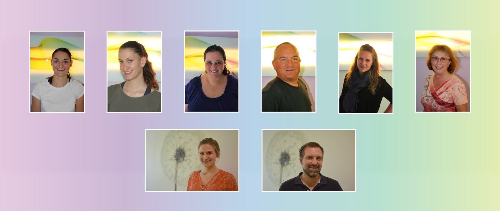 Therapeutenteam der Praxis für Ergotherapie und Physiotherapie REHAdrom Brackenheim
